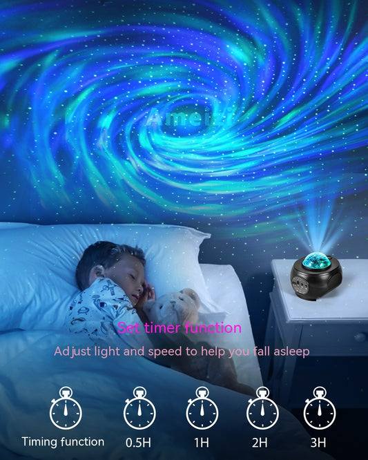 StarrySky™ Mini Galaxy Projector